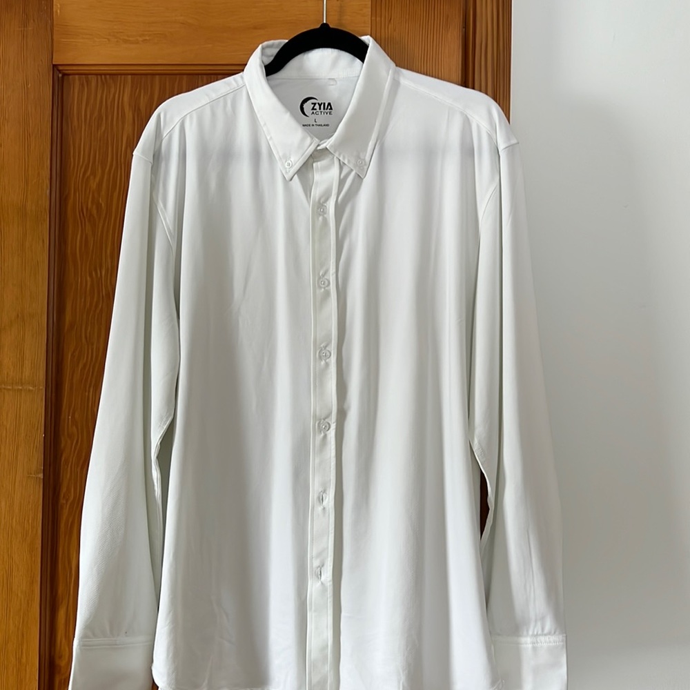 Zyia Mens Everywhere Buttondown Shirt NWOT size L